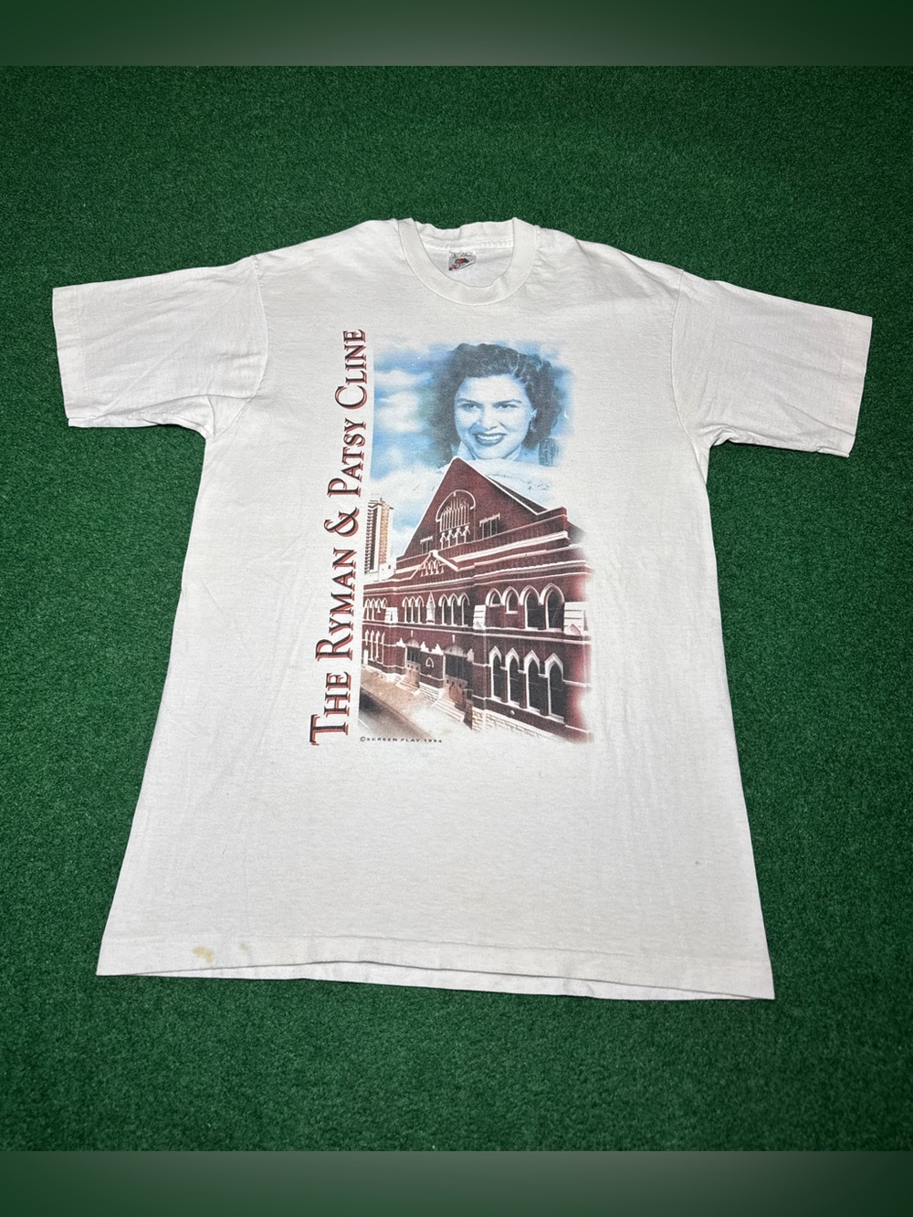 Patsy Cline @ The Ryman Nashville Vintage 90s Country M/L 20x30 Concert T Shirt